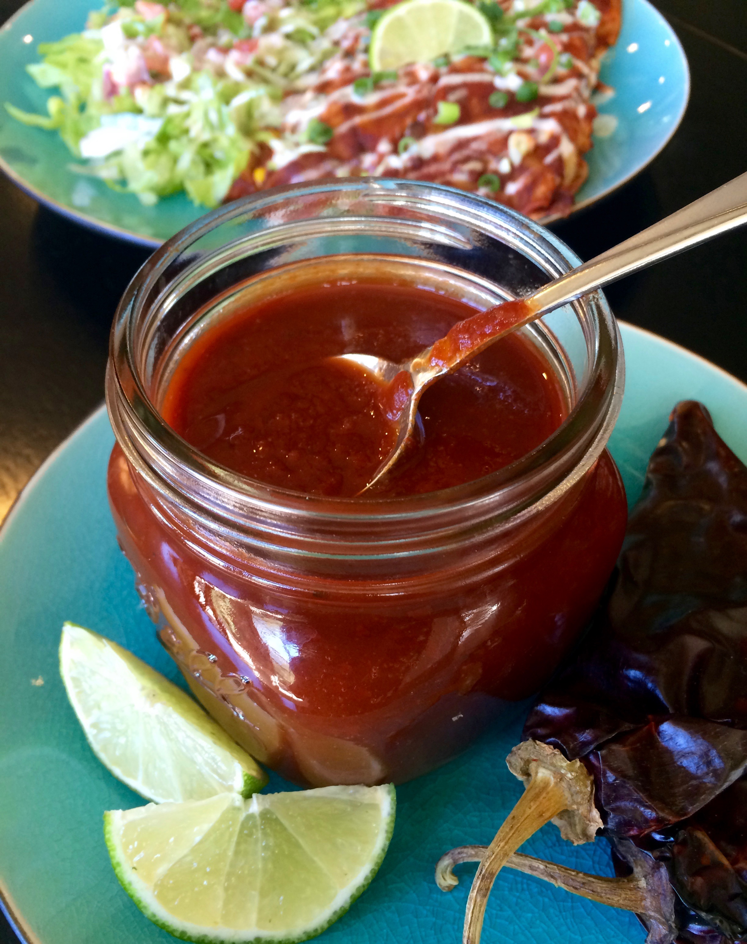 Red Chile Enchilada Sauce (New Mexico Style)