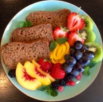 Whole Wheat, Oil-free Zucchini Bread