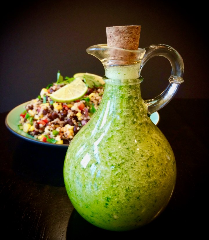 Cilantro Lime Vinnegarette (Oil-free)