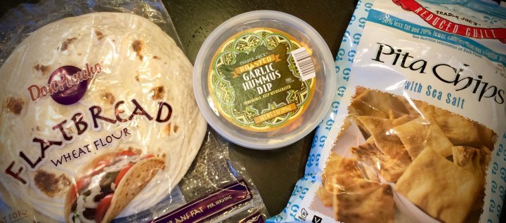 Step-by-step: Mediterranean Dip (Vegan) with Grilled Flatbread