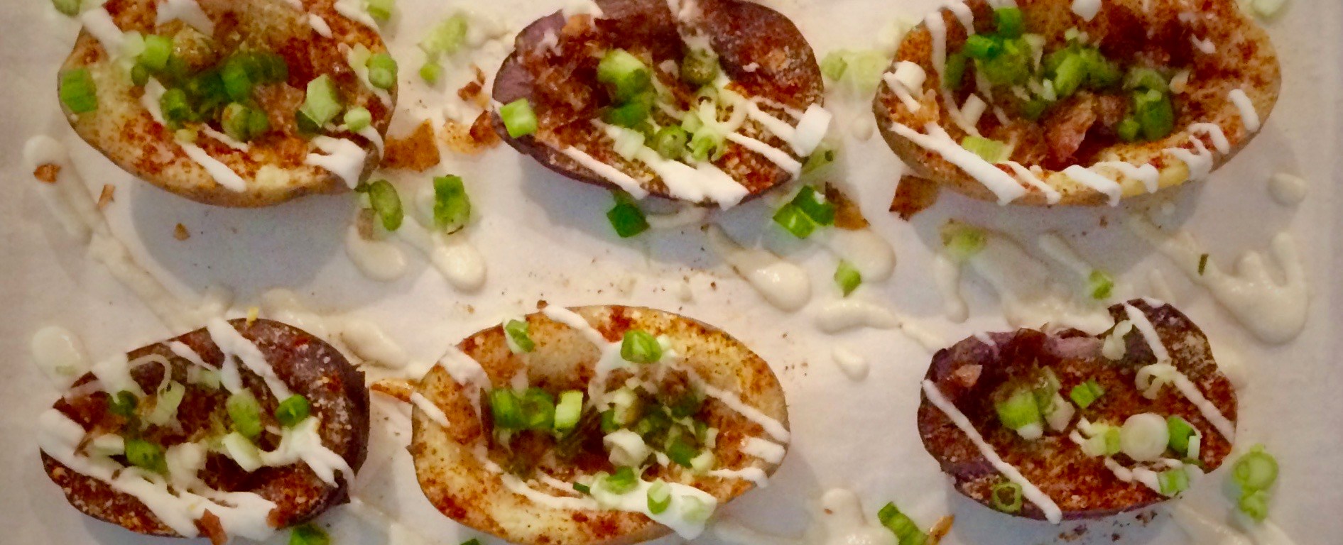 VEGAN Loaded Baked Potato Skins