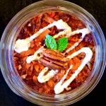 CARROT CAKE OATMEAL- cooks right in the jar, in the INSTANT POT!