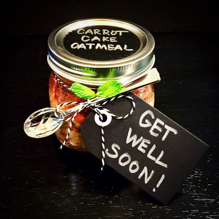 Get Well Gift- STEAMED Oatmeal in a Jar