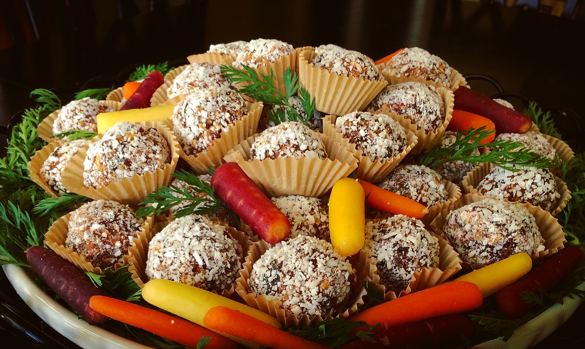 Carrot Cake Energy Bites