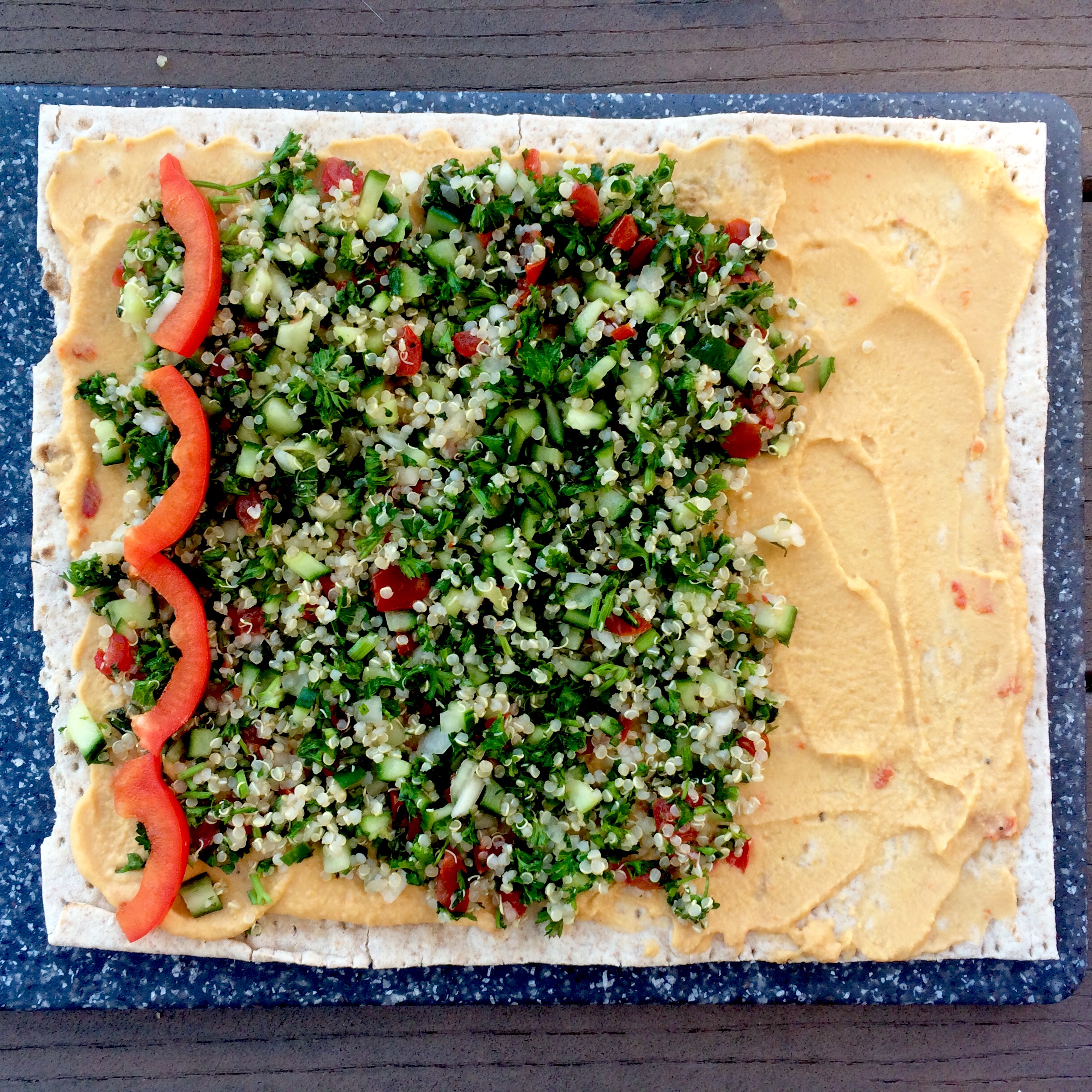 How to make Tabouli Spirals - LittleBluePlates.com