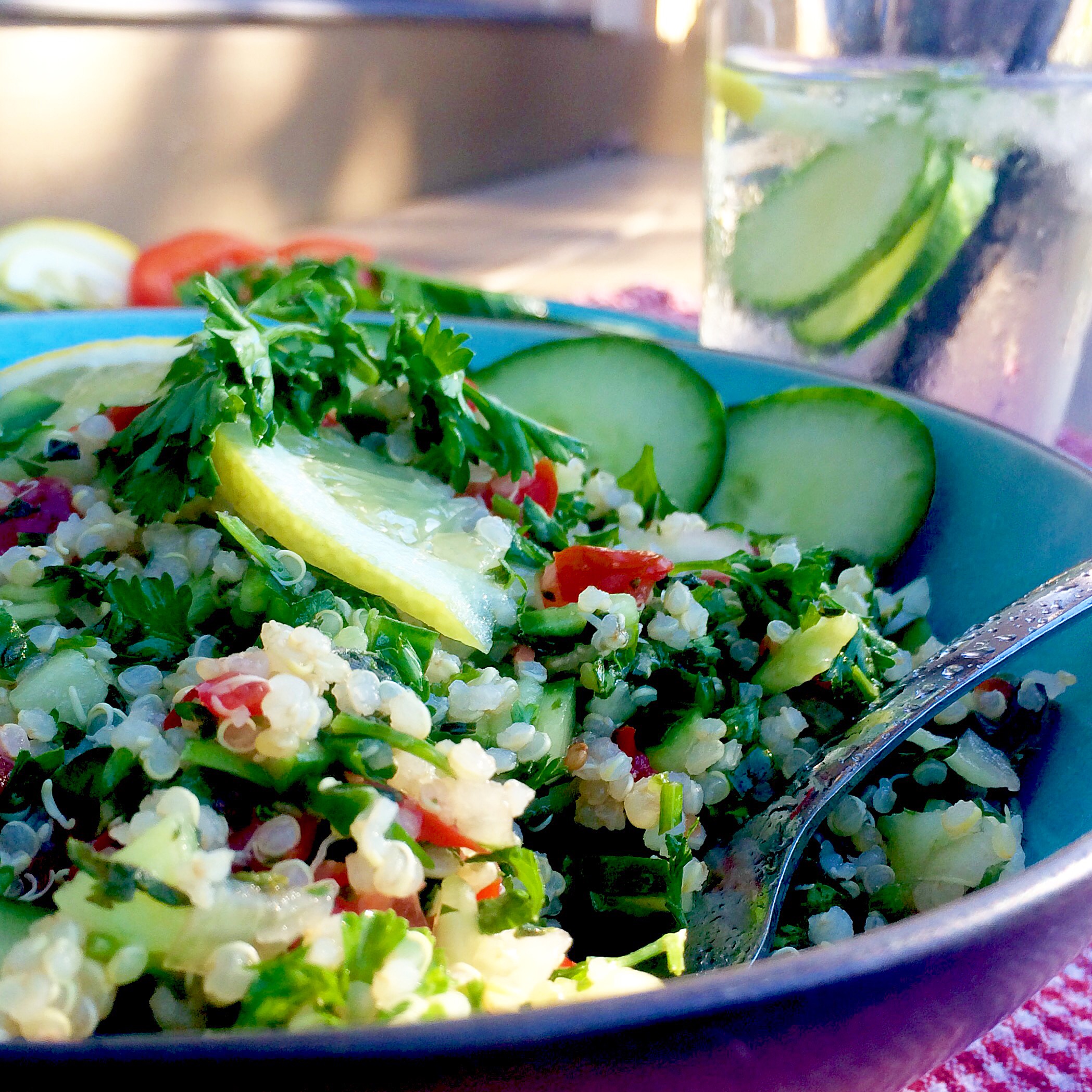 Quinoa Tabouli (Oil free and gluten free)