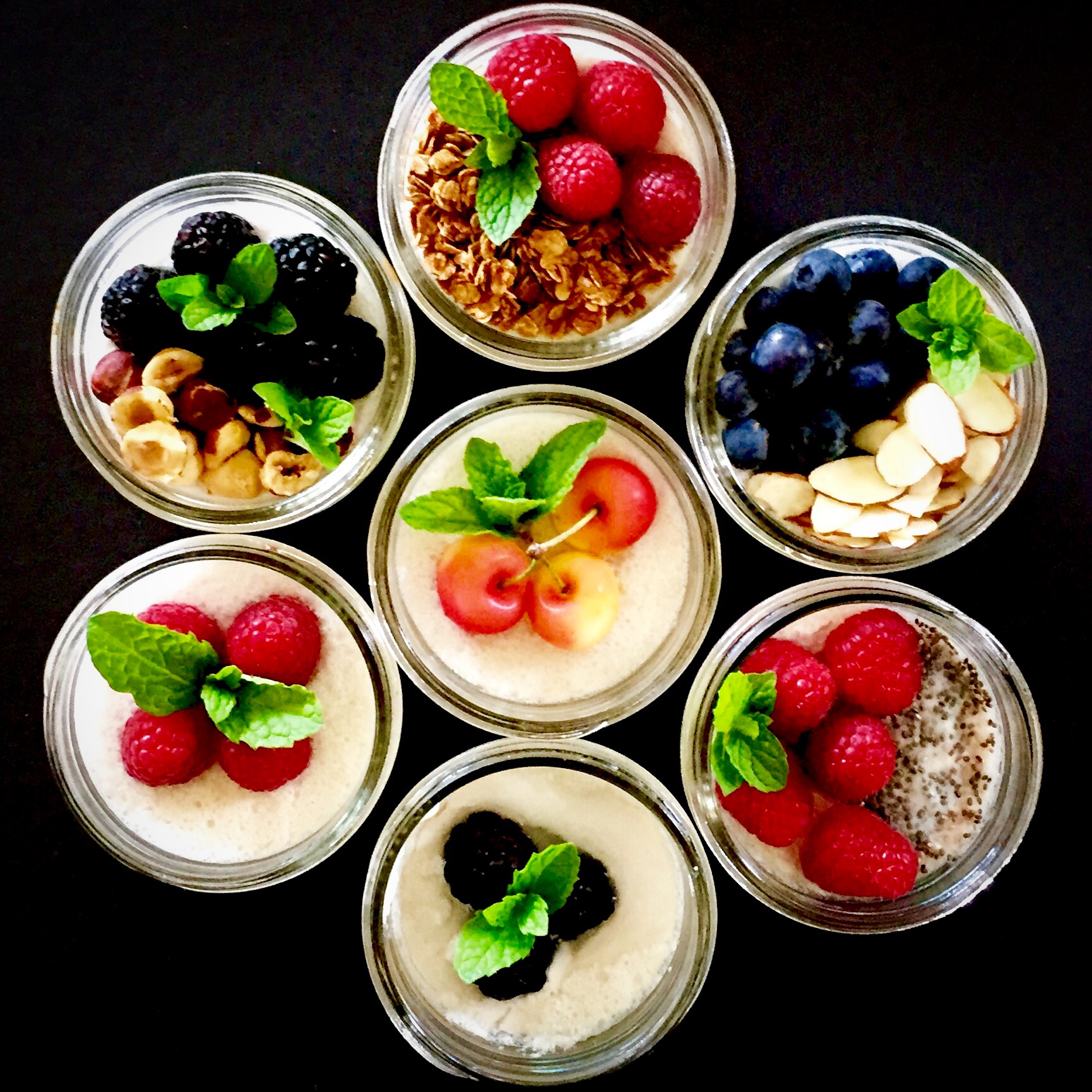 Instant Pot Non-dairy Yogurt (with fruit on the bottom) 