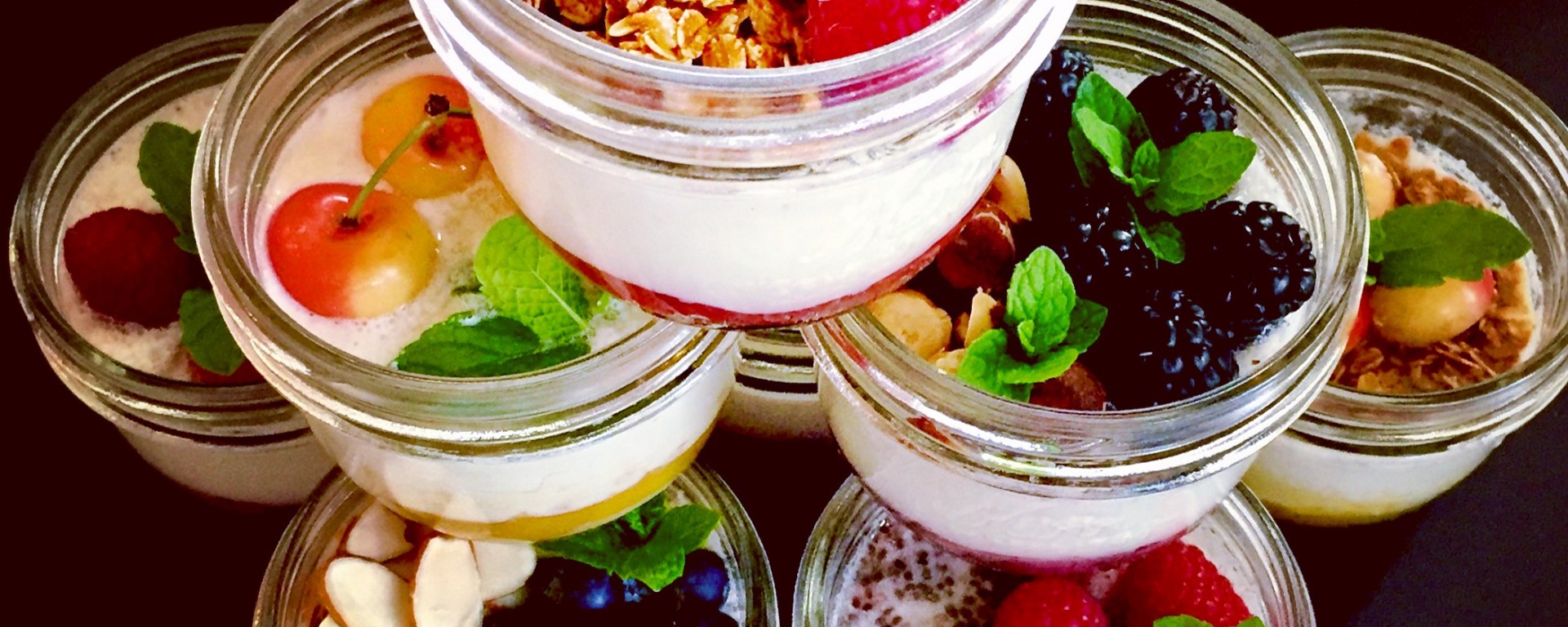Instant Pot Non-dairy Yogurt (with fruit on the bottom)