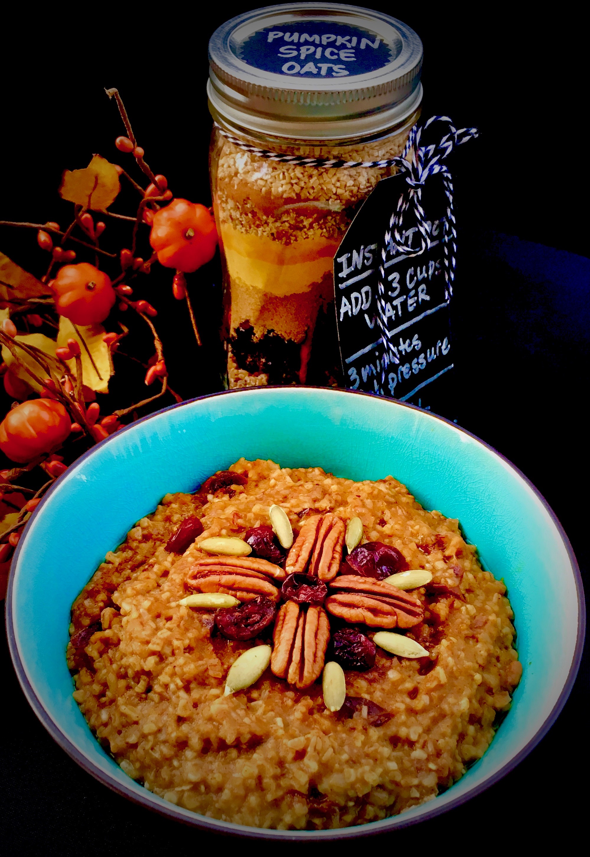 INSTANT POT MEAL KIT: Pumpkin Spice Steel-cut oats