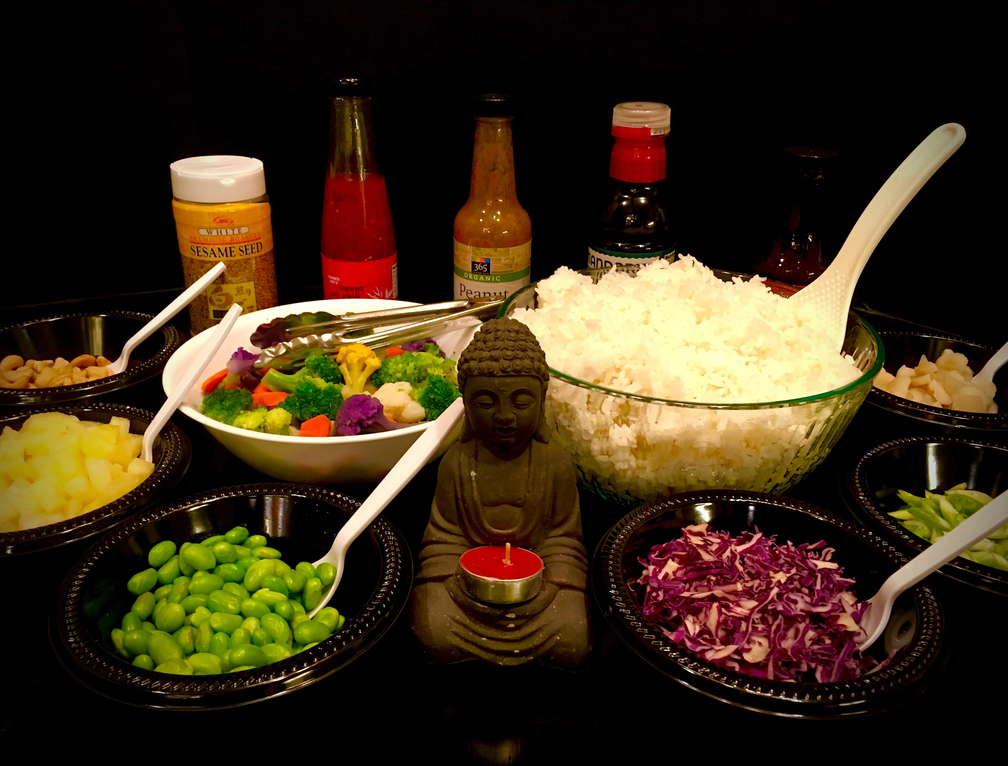"Build Your Own Buddha Bowl" Buffet