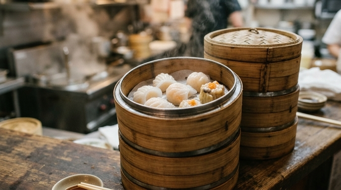 Bahan Resep Dimsum untuk Satu Loyang Kukusan